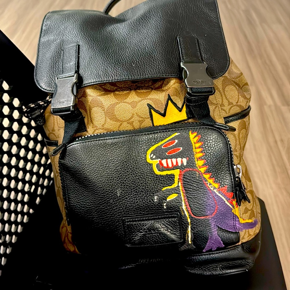 Coach bookbag limited edition Jean Michel Basquiat